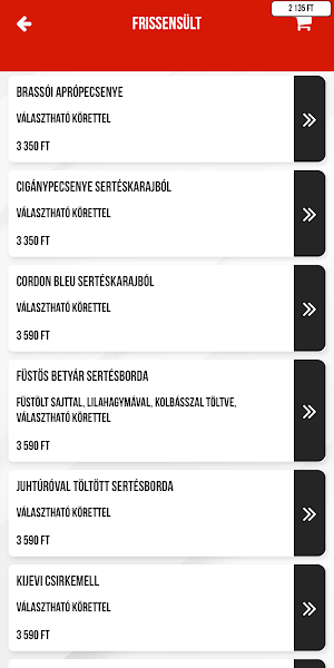 Foci Bisztró Screenshot 3
