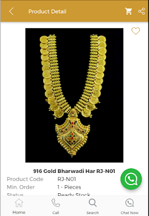 RJ Ornaments - Gold Silver Jewelry Wholesaler App Screenshot 3