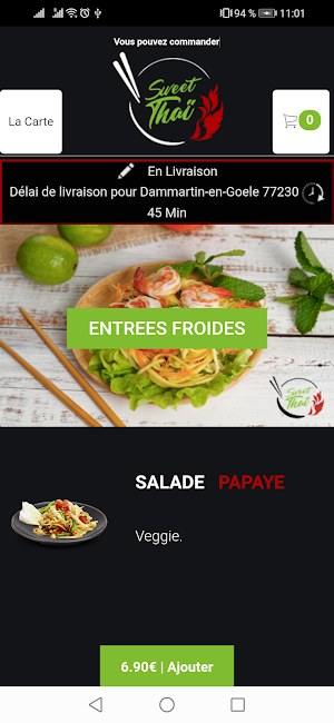 Sweet Thaï Screenshot 2