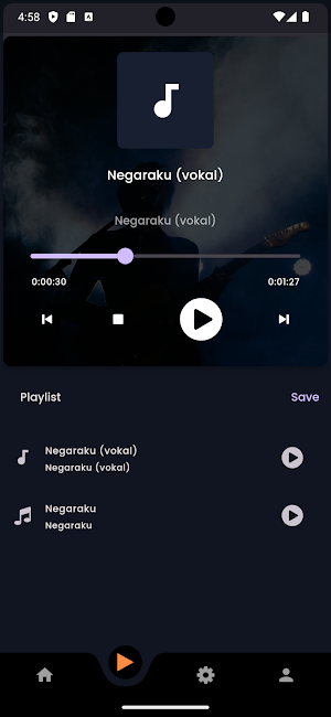 PDRM TSM Audio Screenshot 2
