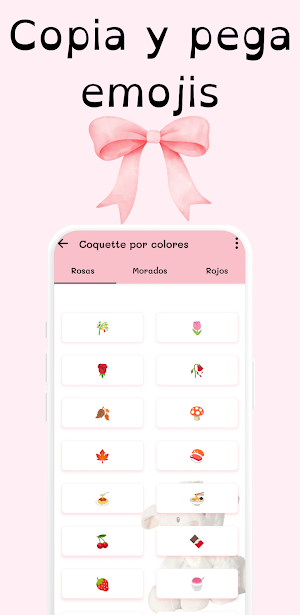 Símbolos Coquette y Aesthetic Screenshot 2