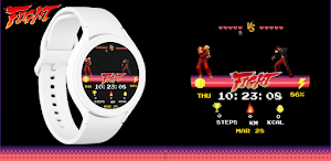 Fighter Animated Watch Face Screenshot 0