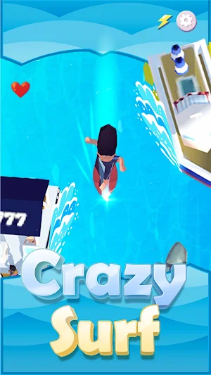 Crazy surf: surfing games Screenshot 0