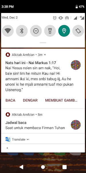Amfo'an Bible App Screenshot 2