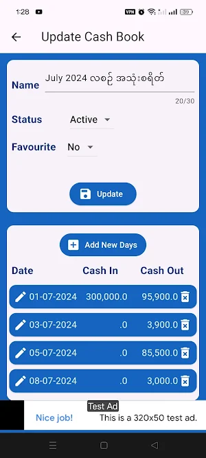 My Deo - Daily expenses Screenshot 3