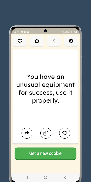 Fortune Cookies - Lucky Words Screenshot 2