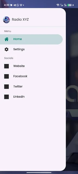 Radio XYZ Screenshot 1