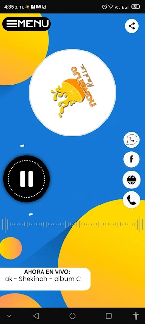 Radio Naranjo HN Screenshot 0