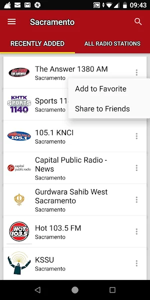 Sacramento Radio Stations - California, USA Screenshot 1