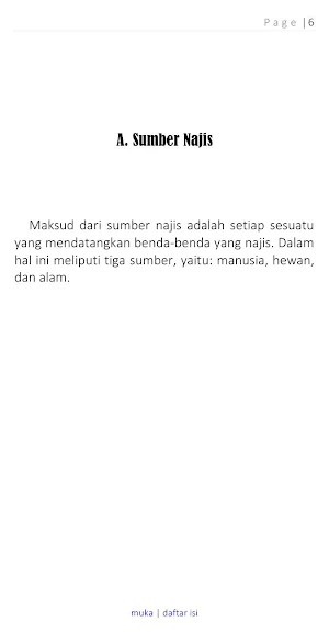 3 Sumber Najis Screenshot 2