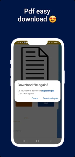 Photo to pdf- document scanner Screenshot 2