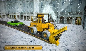 Snow Blower Truck Simulator: Ski Resort ATV Rider Screenshot 2