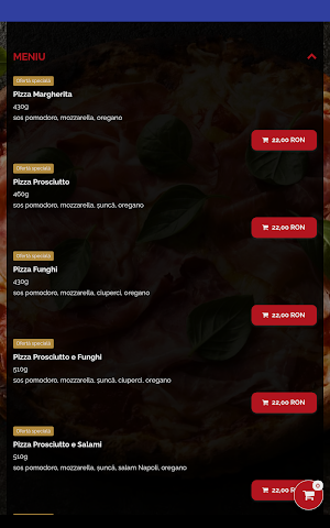 Bastiano Pizza Screenshot 2
