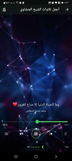 اجمل تلاوات المنشاوي بدون نت Screenshot 2
