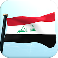 Iraq Flag 3D Free Wallpaper
