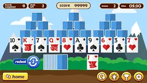 TriPeaks Solitaire Screenshot 1