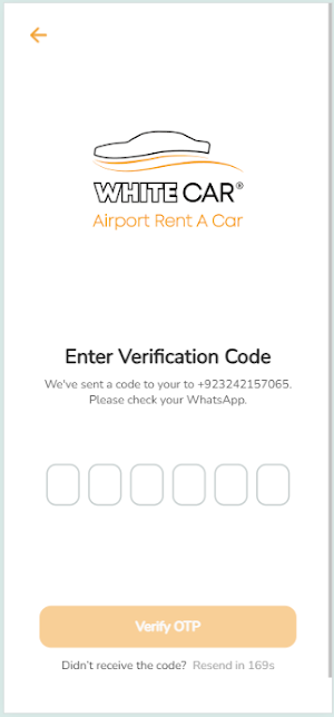 White Car Screenshot 0
