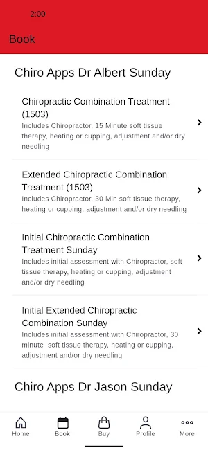 Body Align Recovery Screenshot 1