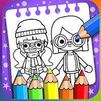 Toca Boca Coloring Book