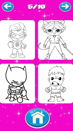 Drawing Venom Coloring Book Screenshot 2