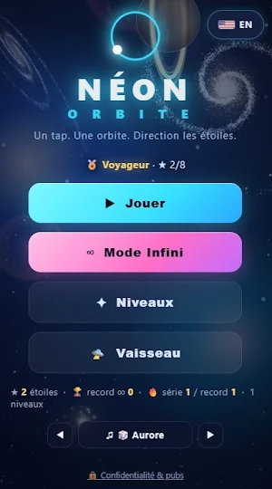 Neon Orbit Screenshot 0