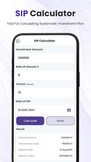 LoanEasy - EMI Loan Calculator Screenshot 3