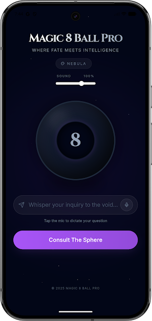 Magic 8 ball Pro Screenshot 3