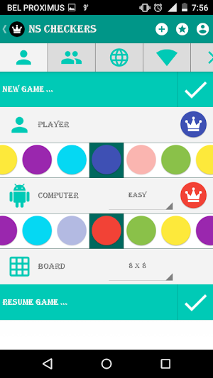 NS Checkers Screenshot 1