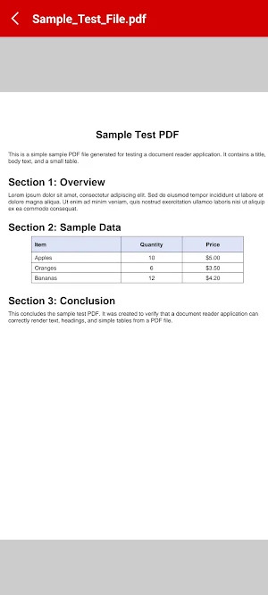 AllDoc: Document Reader Screenshot 1