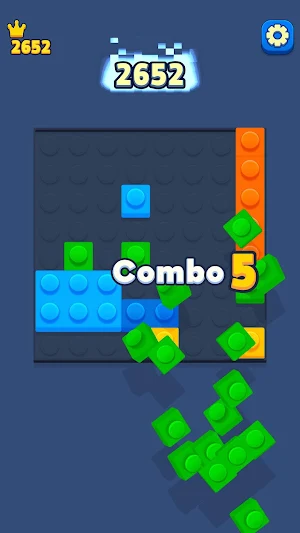Fit the Blocks - Brick Puzzle Screenshot 2