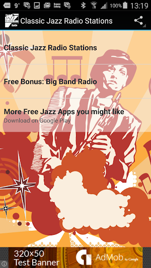 Classic Jazz Radio Stations Screenshot 0