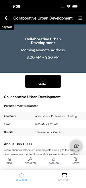Utah Building Conference Screenshot 2