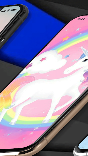 Unicorn Wallpaper Cute Screenshot 2