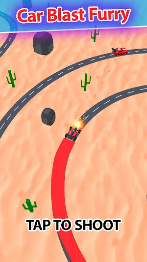 Crazy Car Shooting Range Games Screenshot 0