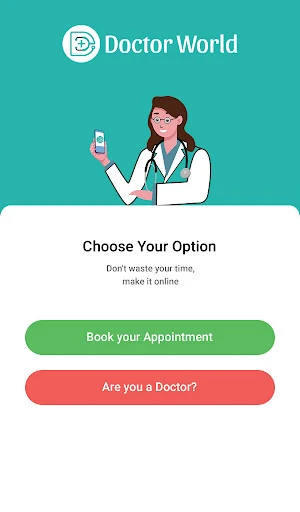Doctor World: Patient Data App Screenshot 1