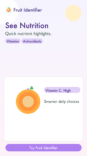 Fruit Identifier - Infolens Screenshot 2