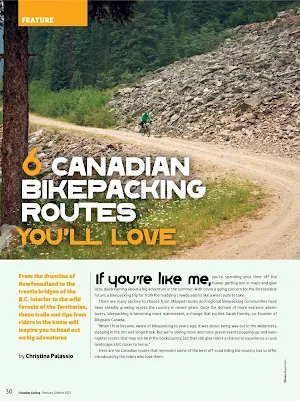Canadian Cycling Magazine Screenshot 3