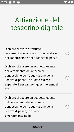 Tesserino Salmonidi ER Screenshot 1