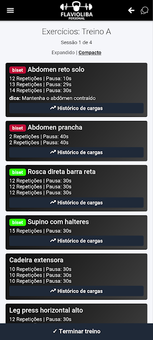 FlaviolibaPersonal Screenshot 2