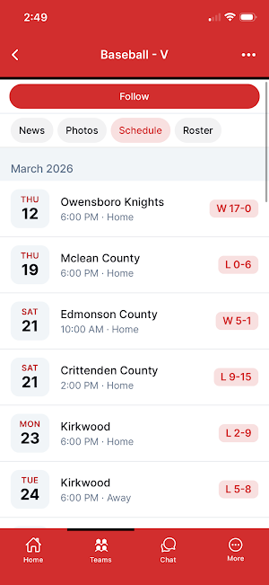 Todd County Athletics Screenshot 3