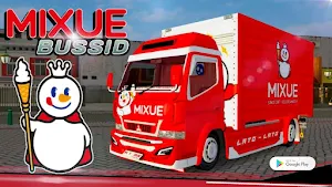 Mod Bussid Mobil Mixue Screenshot 2