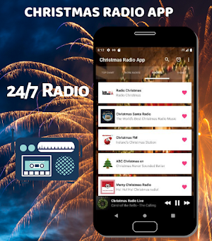 Christmas Radio App Screenshot 2