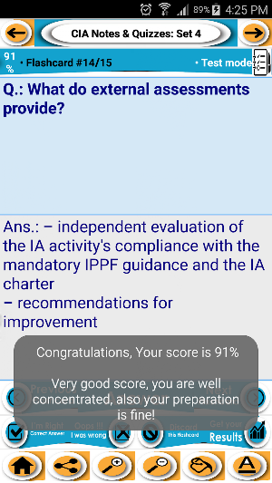 Certification in Internal Audit Review Notes & Q&A Screenshot 3