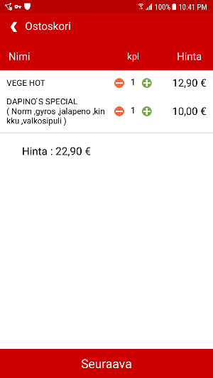 Dapino's Pizza Cafe Screenshot 3