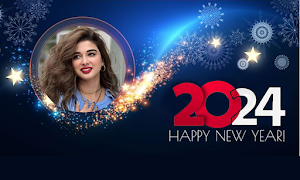 Happy New Year Photo Frame2024 Screenshot 1