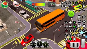 Bus Drive : 3D Simulator Games Screenshot 2
