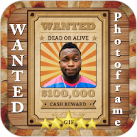 Gangsta Wanted Photo Frame Edi
