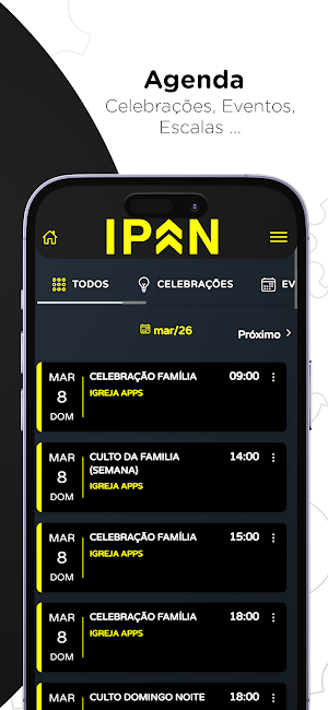 Igreja profetizando as Nações Screenshot 3