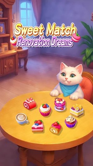 Sweet Match: Renovation Dreams Screenshot 0