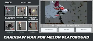 Mod Chainsaw Man For Melon Screenshot 0